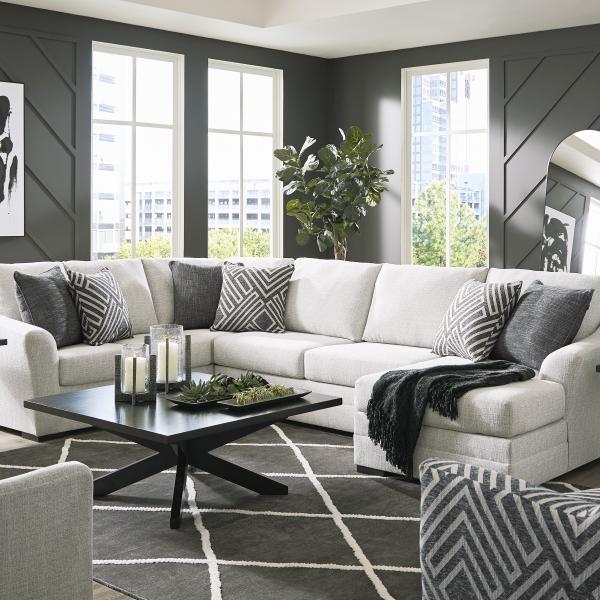 Koralynn ugaona garnitura s ležajem