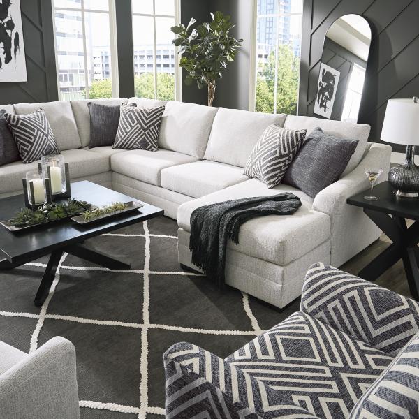 Koralynn ugaona garnitura s ležajem