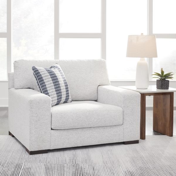 Belvoir velika fotelja snijeg