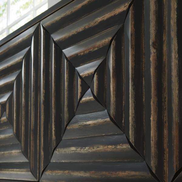 Fair Ridge komoda crna