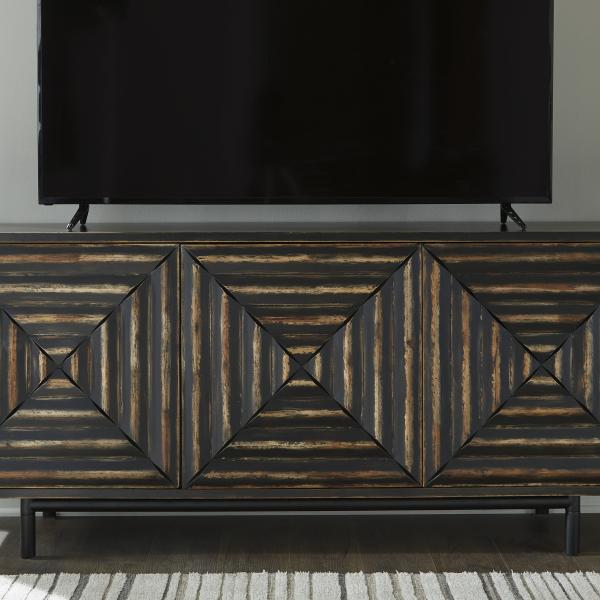 Fair Ridge komoda crna