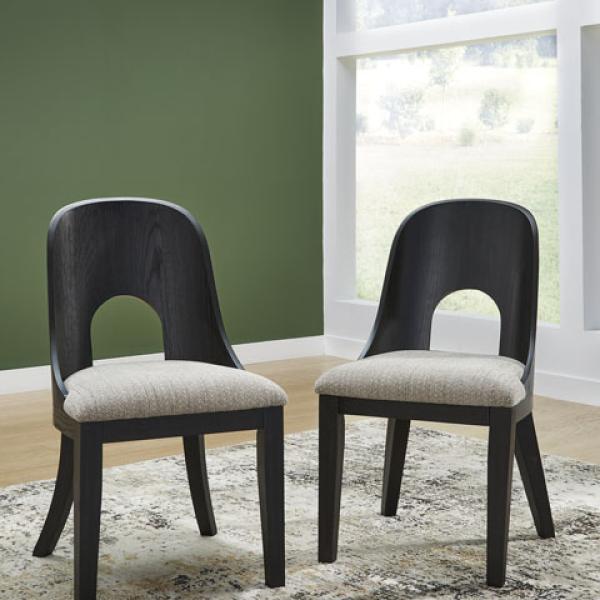 Rowanbeck tapacirana trpezarijska stolica