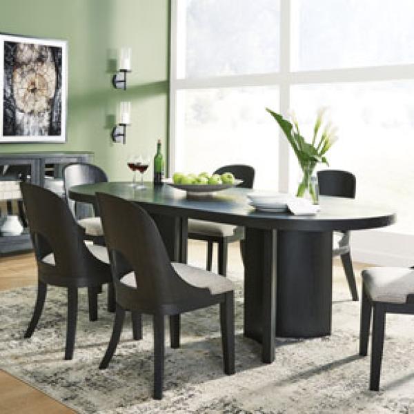 Rowanbeck tapacirana trpezarijska stolica