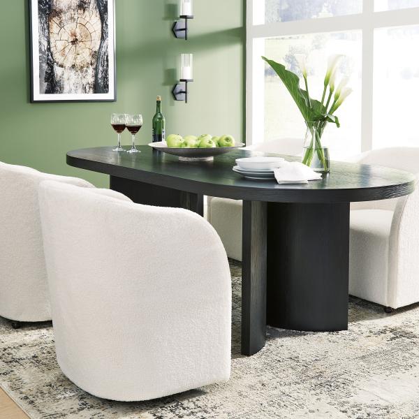 Rowanbeck ovalni trpezarijski stol