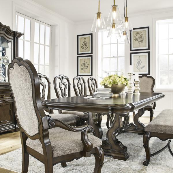 Maylee tapacirana trpezarijska stolica sa naslonjačima