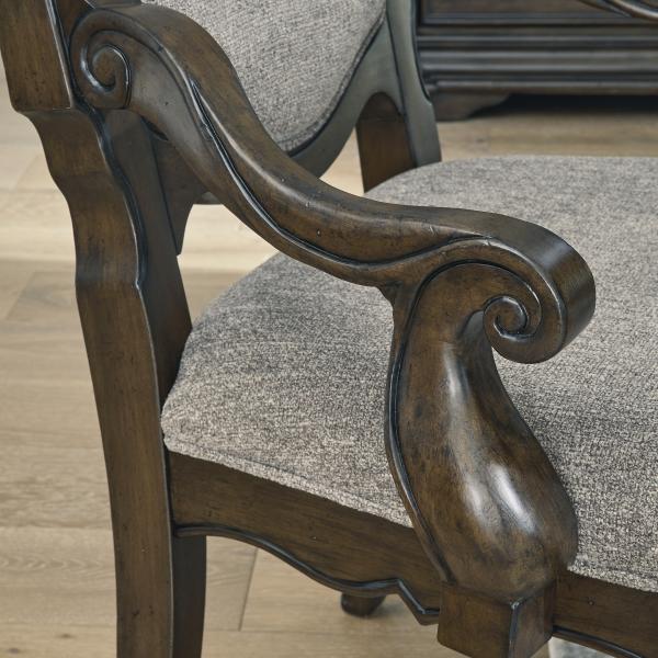 Maylee tapacirana trpezarijska stolica sa naslonjačima