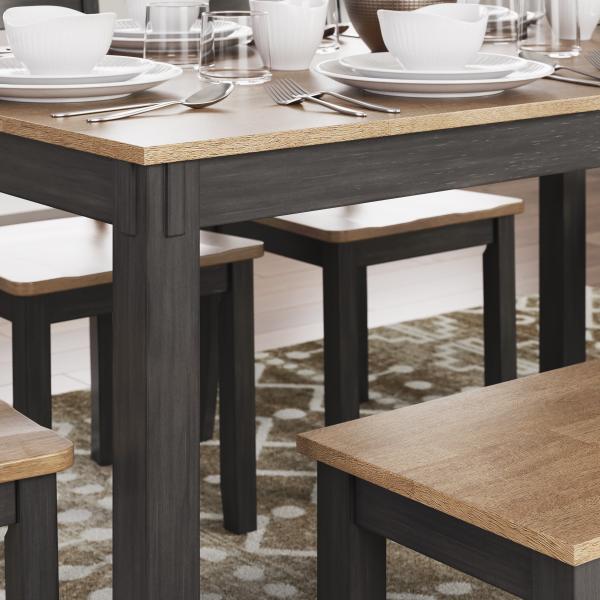 Gesthaven trpezarijski stol set 6/1