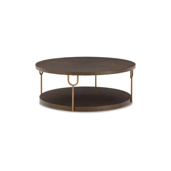 Brazburn okrugli koktel stolić