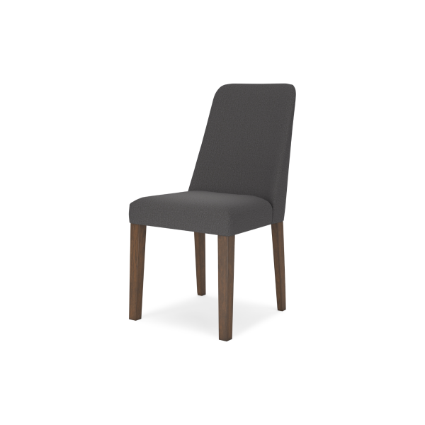 Lyncott trpezarijska bočna stolica charcoal/brown